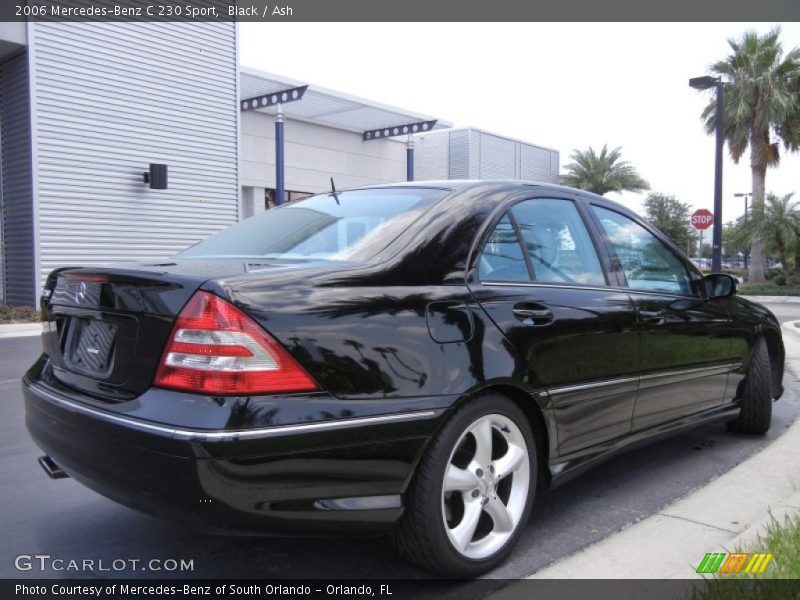 Black / Ash 2006 Mercedes-Benz C 230 Sport