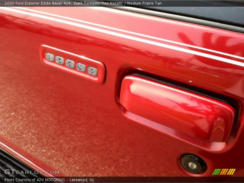 Dark Toreador Red Metallic / Medium Prairie Tan 2000 Ford Explorer Eddie Bauer 4x4