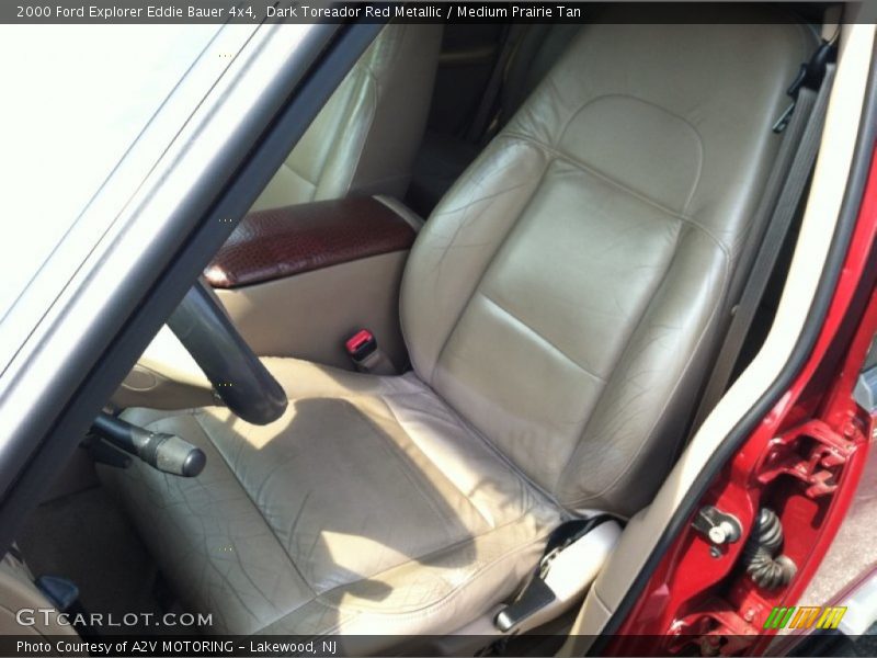 Dark Toreador Red Metallic / Medium Prairie Tan 2000 Ford Explorer Eddie Bauer 4x4