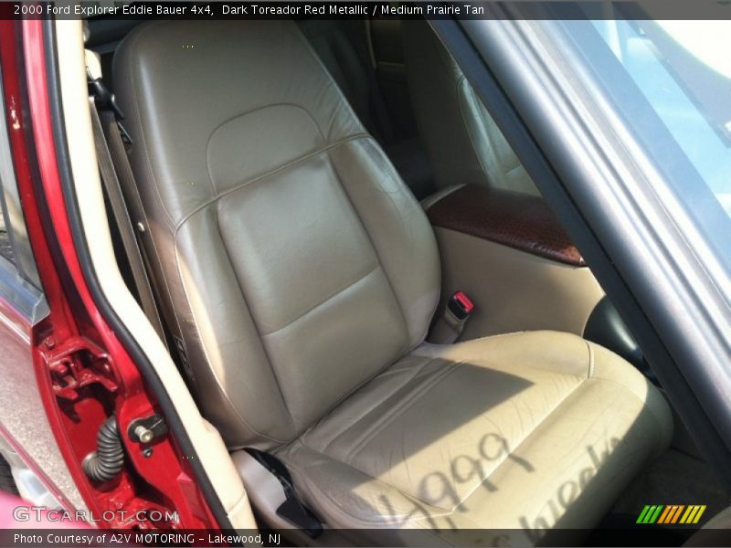 Dark Toreador Red Metallic / Medium Prairie Tan 2000 Ford Explorer Eddie Bauer 4x4