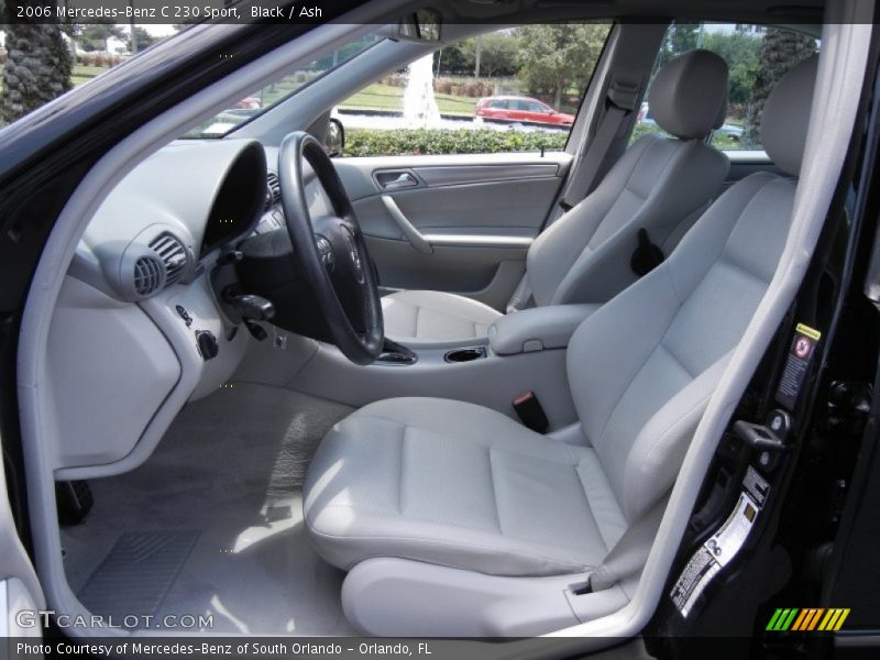 Black / Ash 2006 Mercedes-Benz C 230 Sport