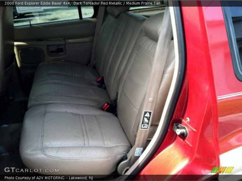 Dark Toreador Red Metallic / Medium Prairie Tan 2000 Ford Explorer Eddie Bauer 4x4