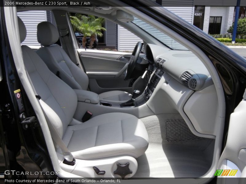 Black / Ash 2006 Mercedes-Benz C 230 Sport