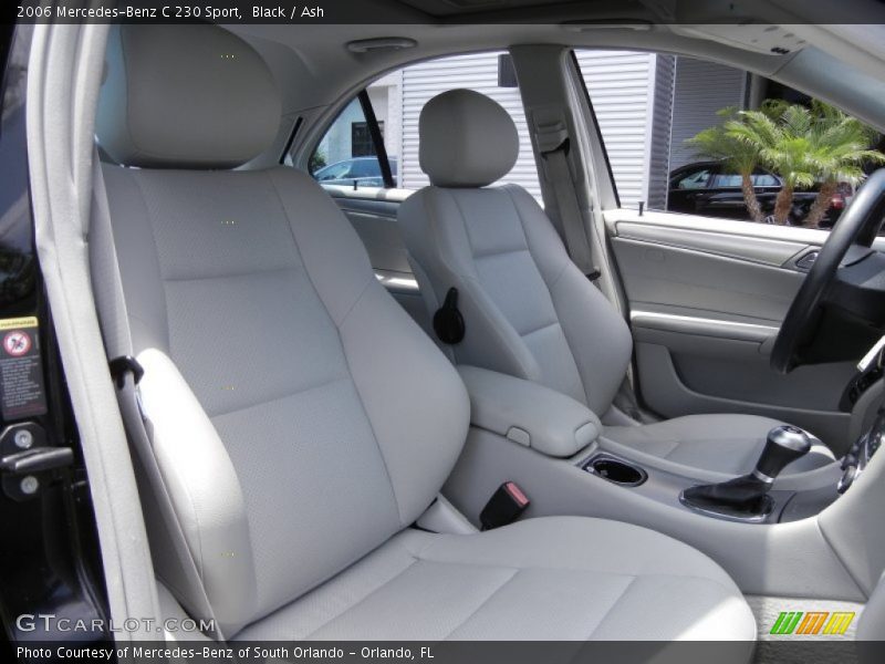 Black / Ash 2006 Mercedes-Benz C 230 Sport