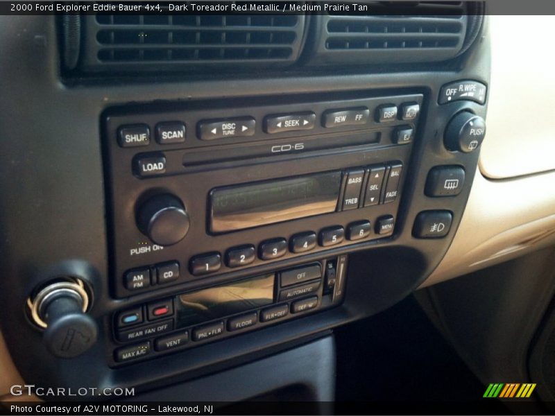 Audio System of 2000 Explorer Eddie Bauer 4x4