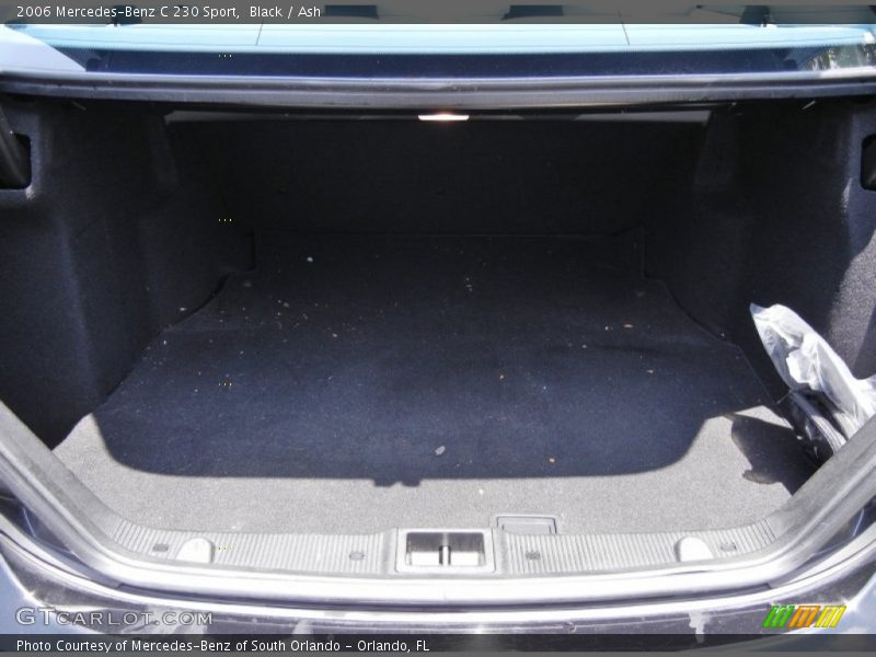 Black / Ash 2006 Mercedes-Benz C 230 Sport