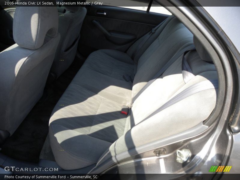 Magnesium Metallic / Gray 2005 Honda Civic LX Sedan