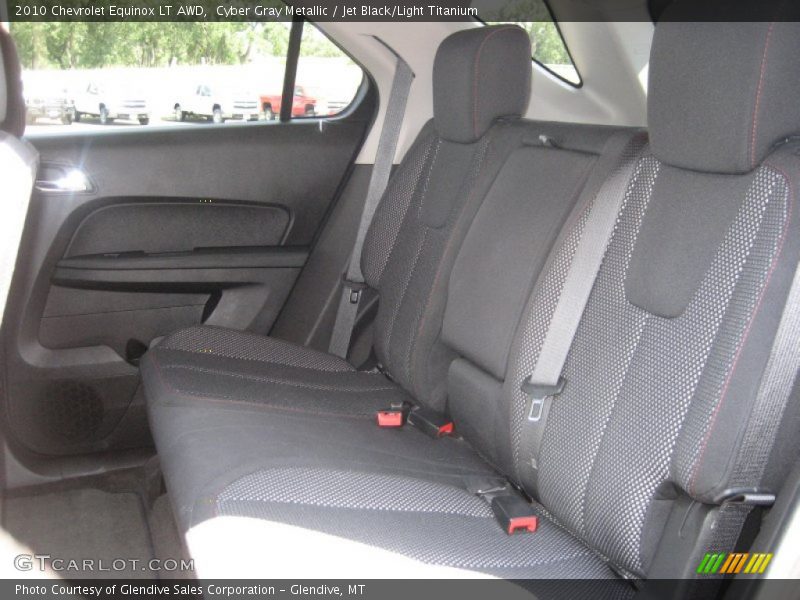 Cyber Gray Metallic / Jet Black/Light Titanium 2010 Chevrolet Equinox LT AWD