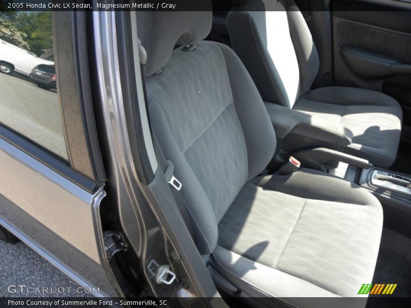 Magnesium Metallic / Gray 2005 Honda Civic LX Sedan