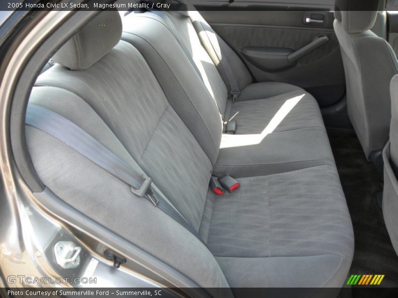 Magnesium Metallic / Gray 2005 Honda Civic LX Sedan
