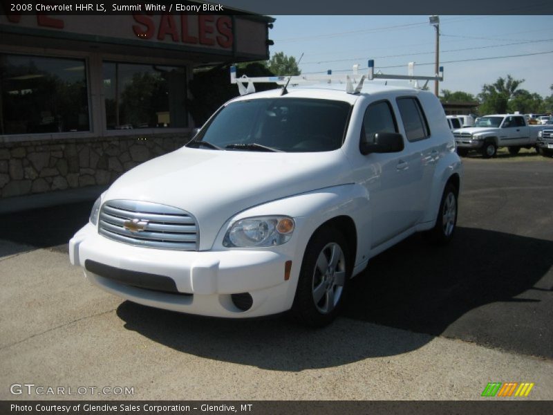 Summit White / Ebony Black 2008 Chevrolet HHR LS
