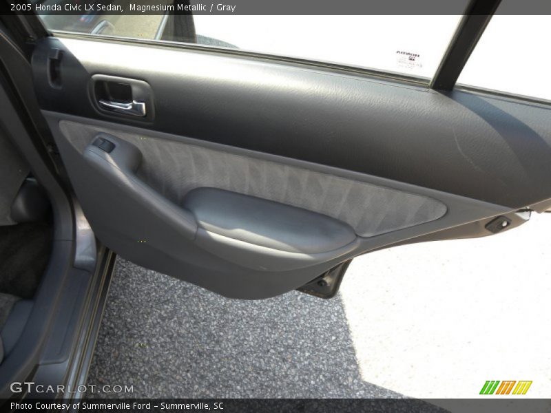 Magnesium Metallic / Gray 2005 Honda Civic LX Sedan