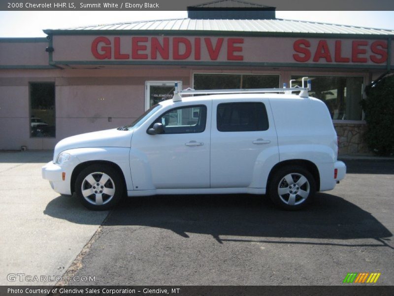 Summit White / Ebony Black 2008 Chevrolet HHR LS