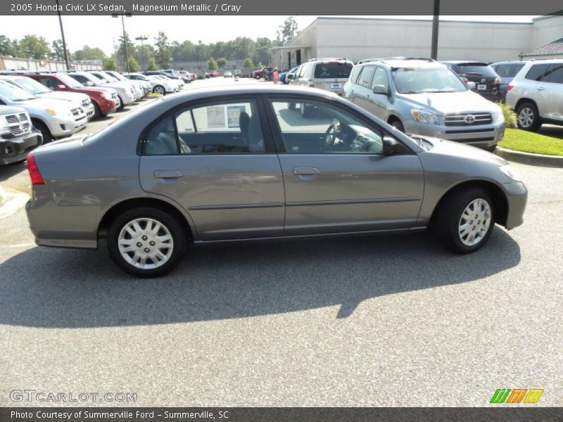 Magnesium Metallic / Gray 2005 Honda Civic LX Sedan