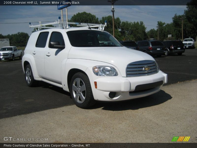 Summit White / Ebony Black 2008 Chevrolet HHR LS