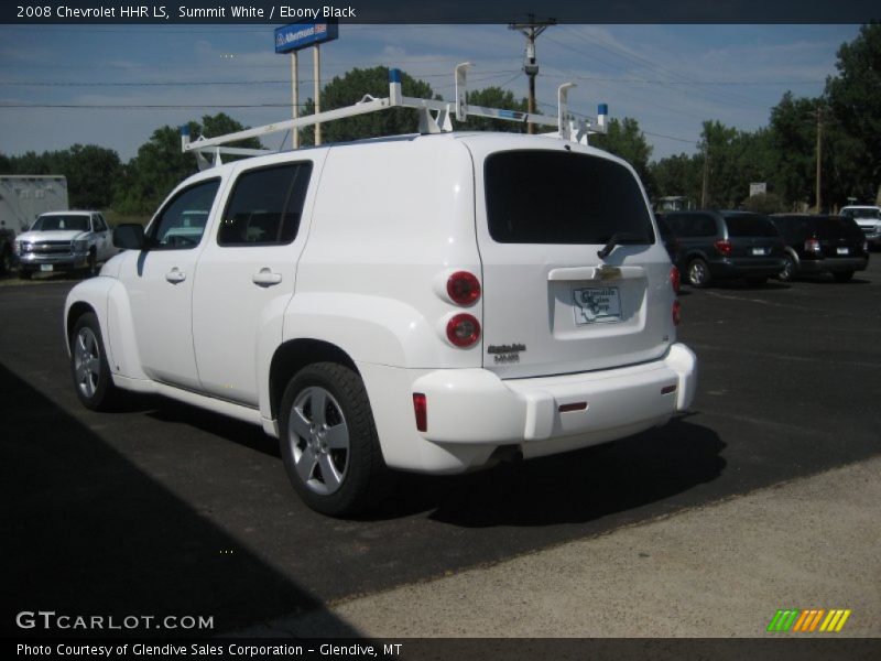 Summit White / Ebony Black 2008 Chevrolet HHR LS