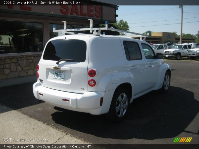 Summit White / Ebony Black 2008 Chevrolet HHR LS