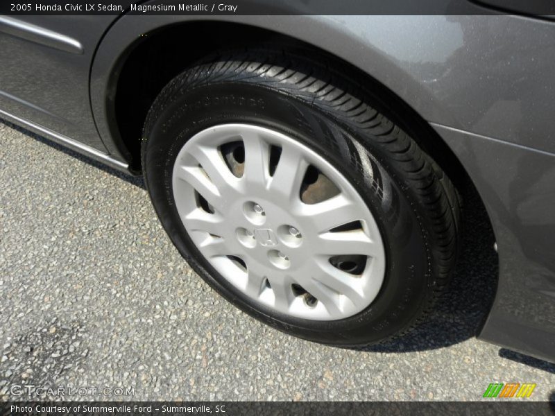 Magnesium Metallic / Gray 2005 Honda Civic LX Sedan