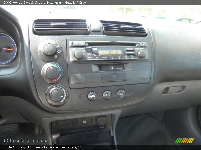 Magnesium Metallic / Gray 2005 Honda Civic LX Sedan