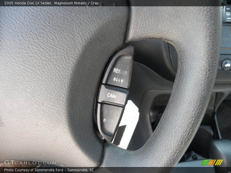 Magnesium Metallic / Gray 2005 Honda Civic LX Sedan