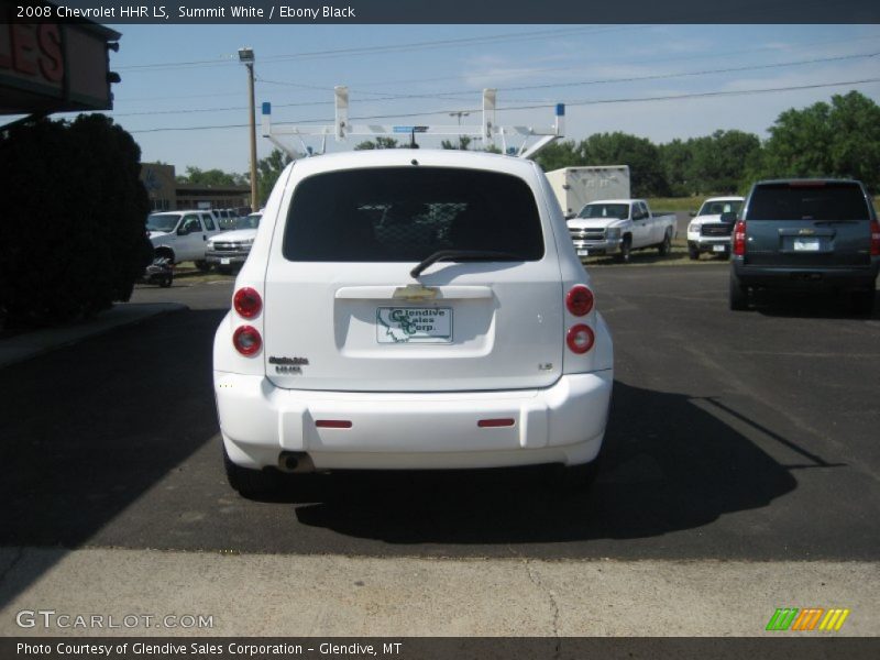 Summit White / Ebony Black 2008 Chevrolet HHR LS