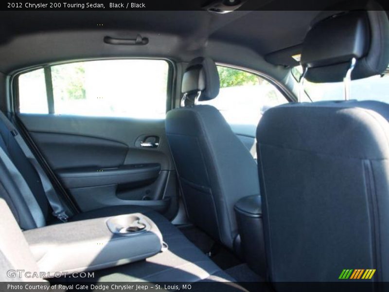 Black / Black 2012 Chrysler 200 Touring Sedan