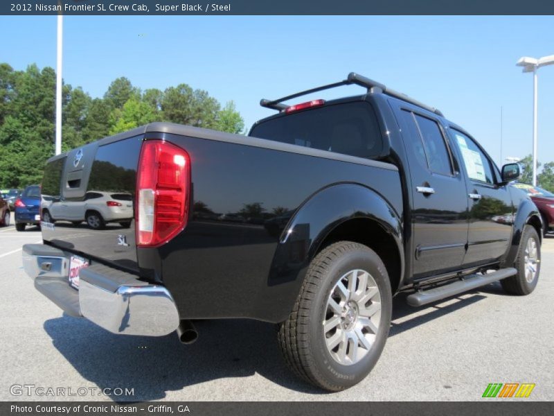Super Black / Steel 2012 Nissan Frontier SL Crew Cab