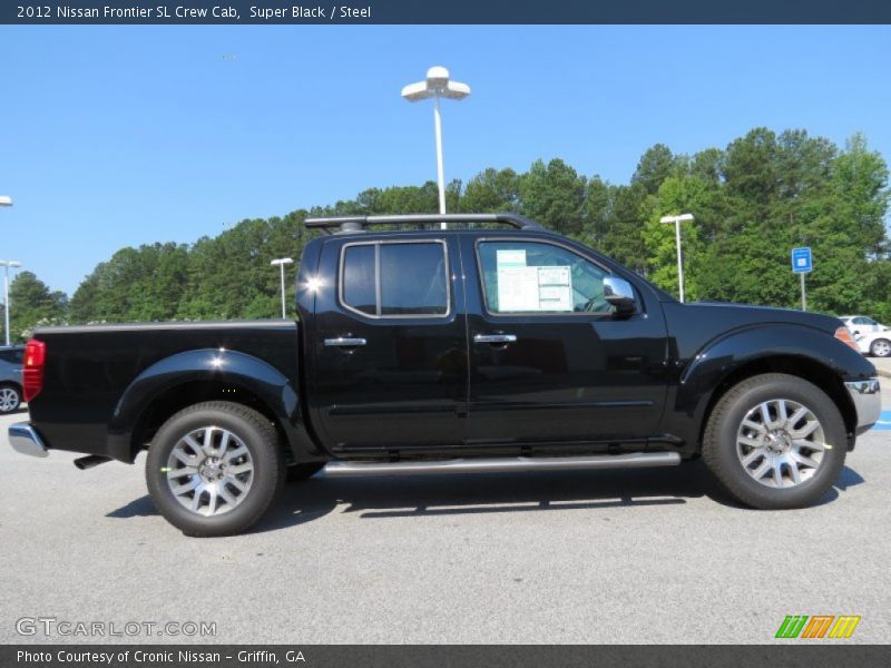 Super Black / Steel 2012 Nissan Frontier SL Crew Cab