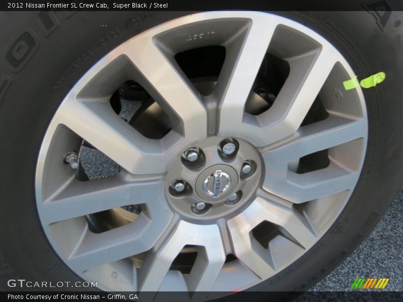 Super Black / Steel 2012 Nissan Frontier SL Crew Cab