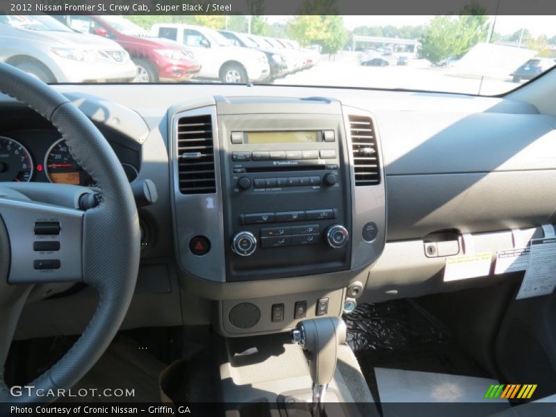 Super Black / Steel 2012 Nissan Frontier SL Crew Cab