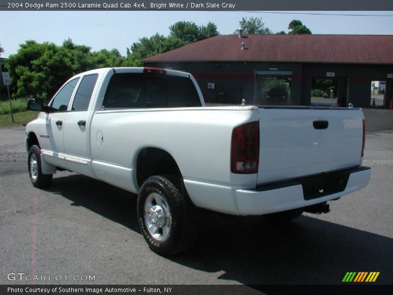 Bright White / Dark Slate Gray 2004 Dodge Ram 2500 Laramie Quad Cab 4x4