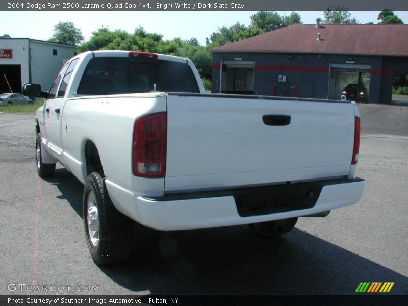Bright White / Dark Slate Gray 2004 Dodge Ram 2500 Laramie Quad Cab 4x4