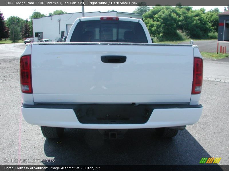 Bright White / Dark Slate Gray 2004 Dodge Ram 2500 Laramie Quad Cab 4x4