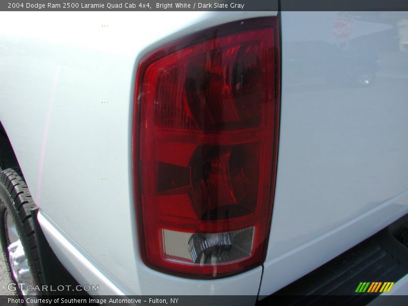 Bright White / Dark Slate Gray 2004 Dodge Ram 2500 Laramie Quad Cab 4x4