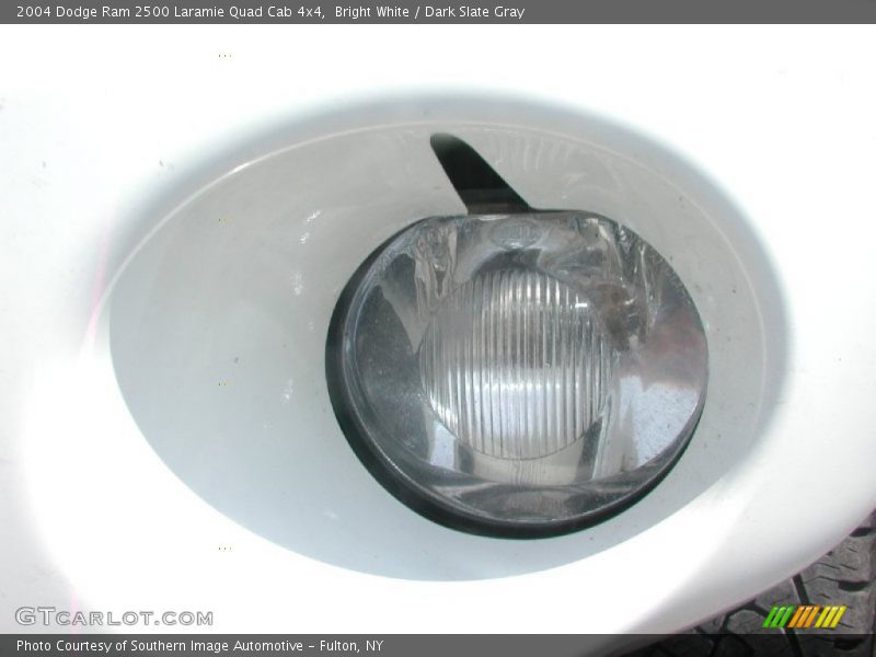 Bright White / Dark Slate Gray 2004 Dodge Ram 2500 Laramie Quad Cab 4x4