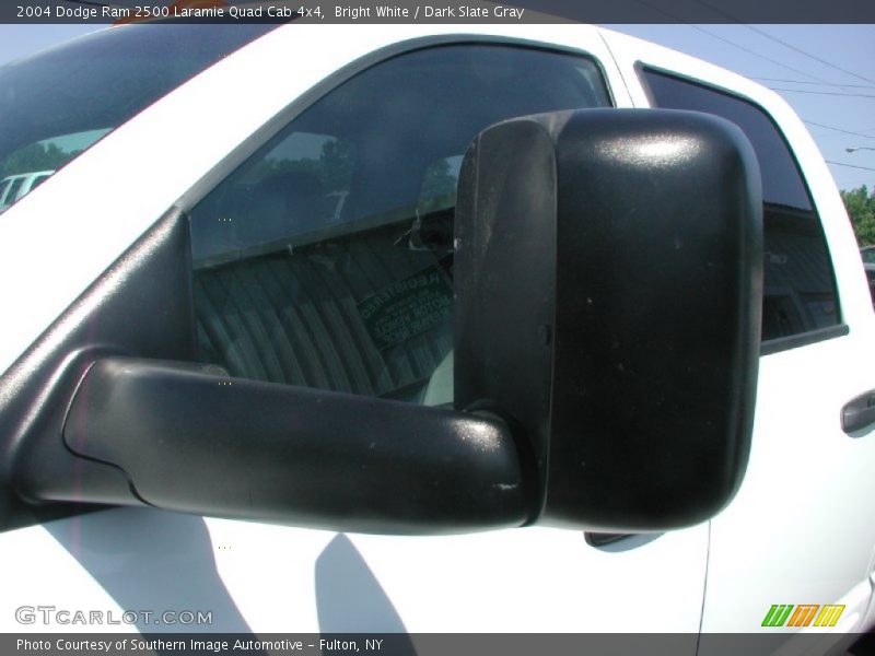 Bright White / Dark Slate Gray 2004 Dodge Ram 2500 Laramie Quad Cab 4x4