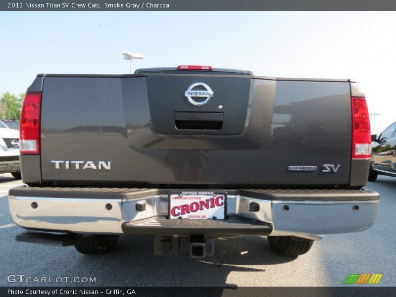 Smoke Gray / Charcoal 2012 Nissan Titan SV Crew Cab