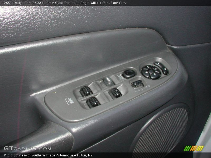Bright White / Dark Slate Gray 2004 Dodge Ram 2500 Laramie Quad Cab 4x4