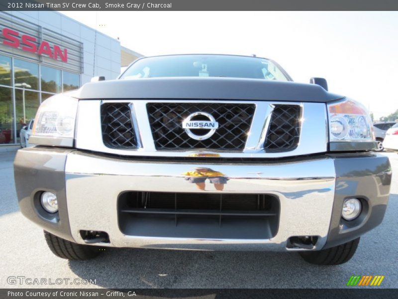 Smoke Gray / Charcoal 2012 Nissan Titan SV Crew Cab