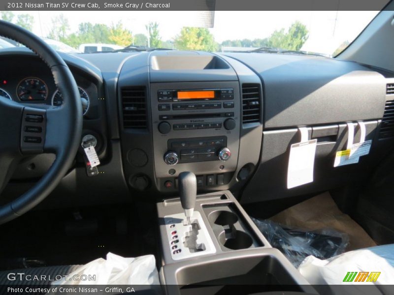 Smoke Gray / Charcoal 2012 Nissan Titan SV Crew Cab
