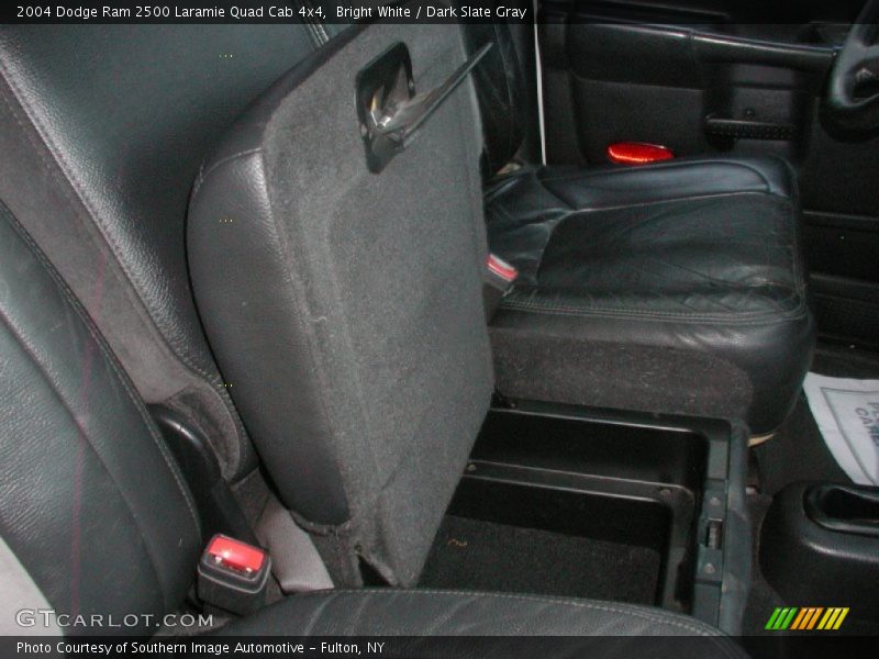 Bright White / Dark Slate Gray 2004 Dodge Ram 2500 Laramie Quad Cab 4x4