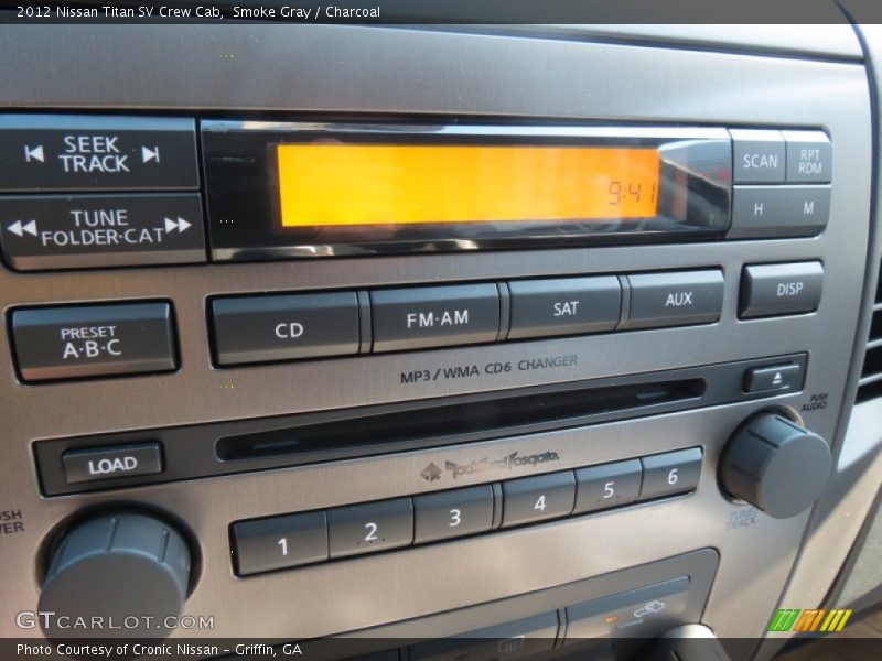 Smoke Gray / Charcoal 2012 Nissan Titan SV Crew Cab