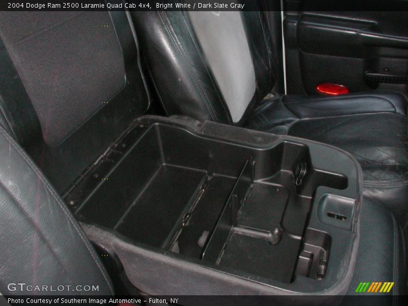 Bright White / Dark Slate Gray 2004 Dodge Ram 2500 Laramie Quad Cab 4x4