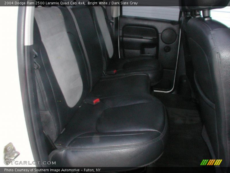Bright White / Dark Slate Gray 2004 Dodge Ram 2500 Laramie Quad Cab 4x4