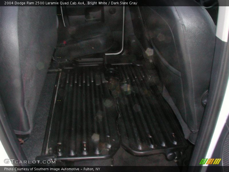 Bright White / Dark Slate Gray 2004 Dodge Ram 2500 Laramie Quad Cab 4x4