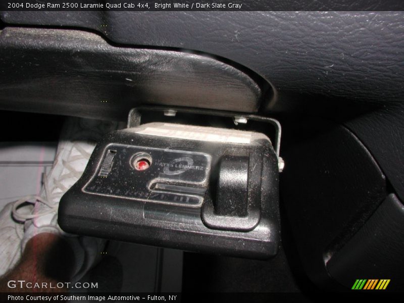Bright White / Dark Slate Gray 2004 Dodge Ram 2500 Laramie Quad Cab 4x4