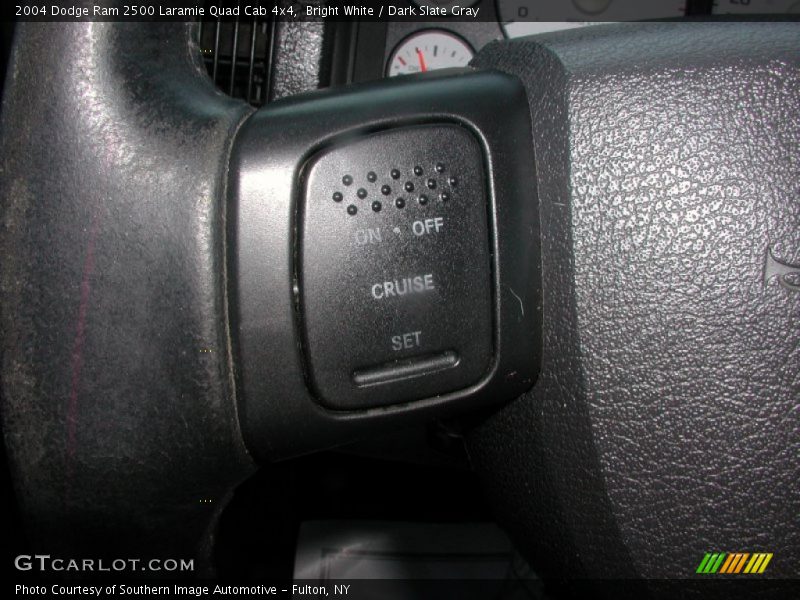 Bright White / Dark Slate Gray 2004 Dodge Ram 2500 Laramie Quad Cab 4x4