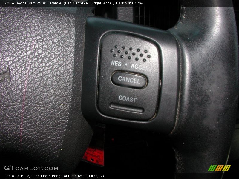 Bright White / Dark Slate Gray 2004 Dodge Ram 2500 Laramie Quad Cab 4x4