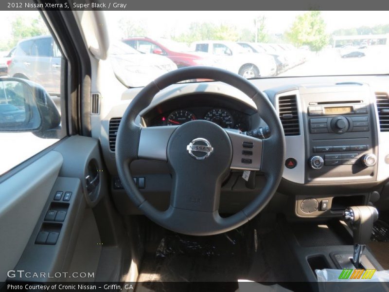 Super Black / Gray 2012 Nissan Xterra S
