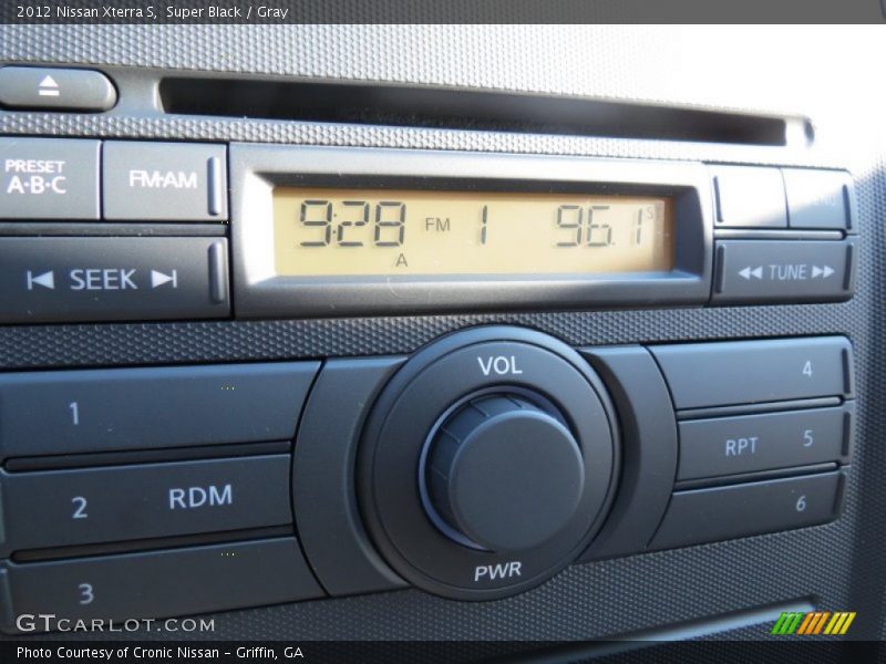 Super Black / Gray 2012 Nissan Xterra S